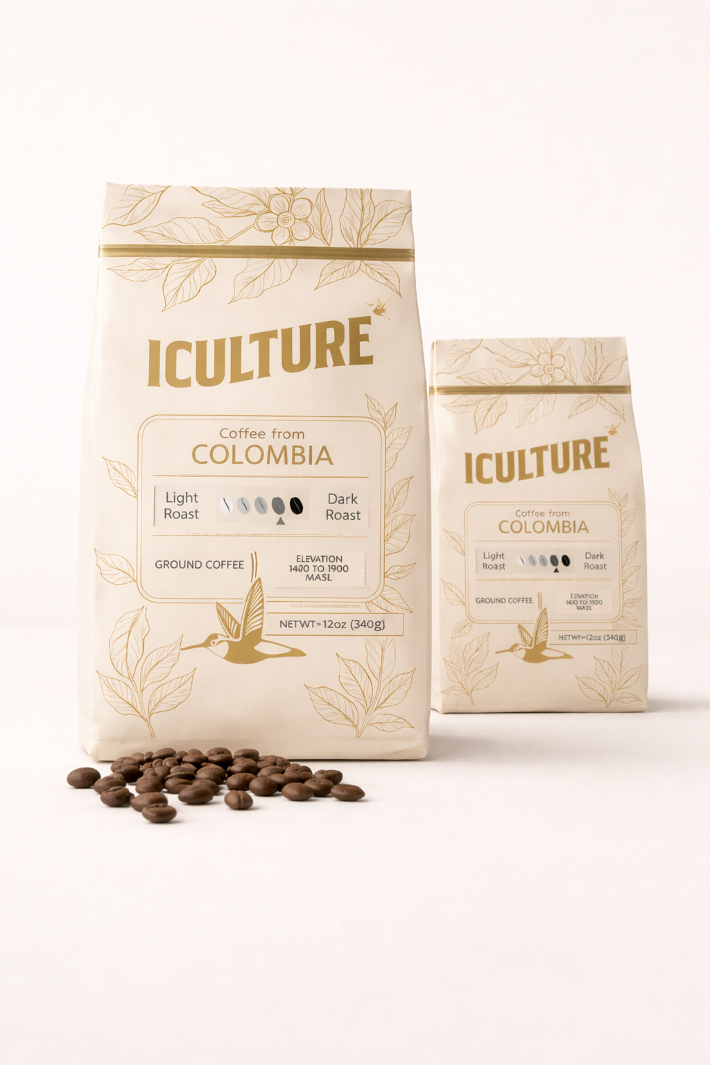 Ground Coffee, Medium Roast, Specialty Grade 12oz